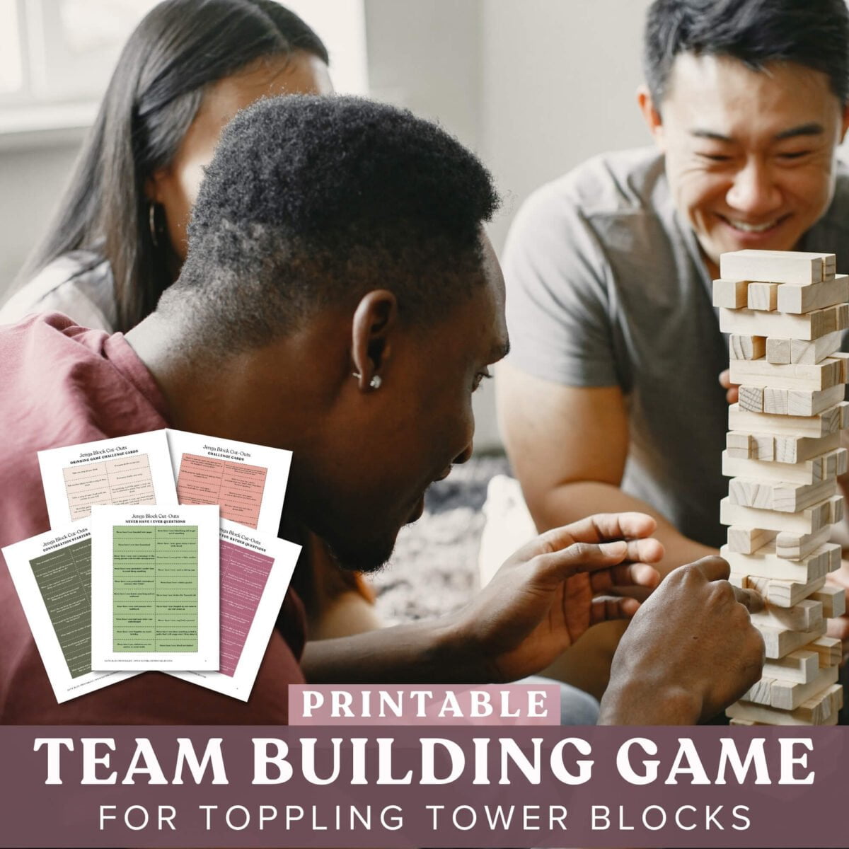 Group Activities for Adults: Printable Team Building Game