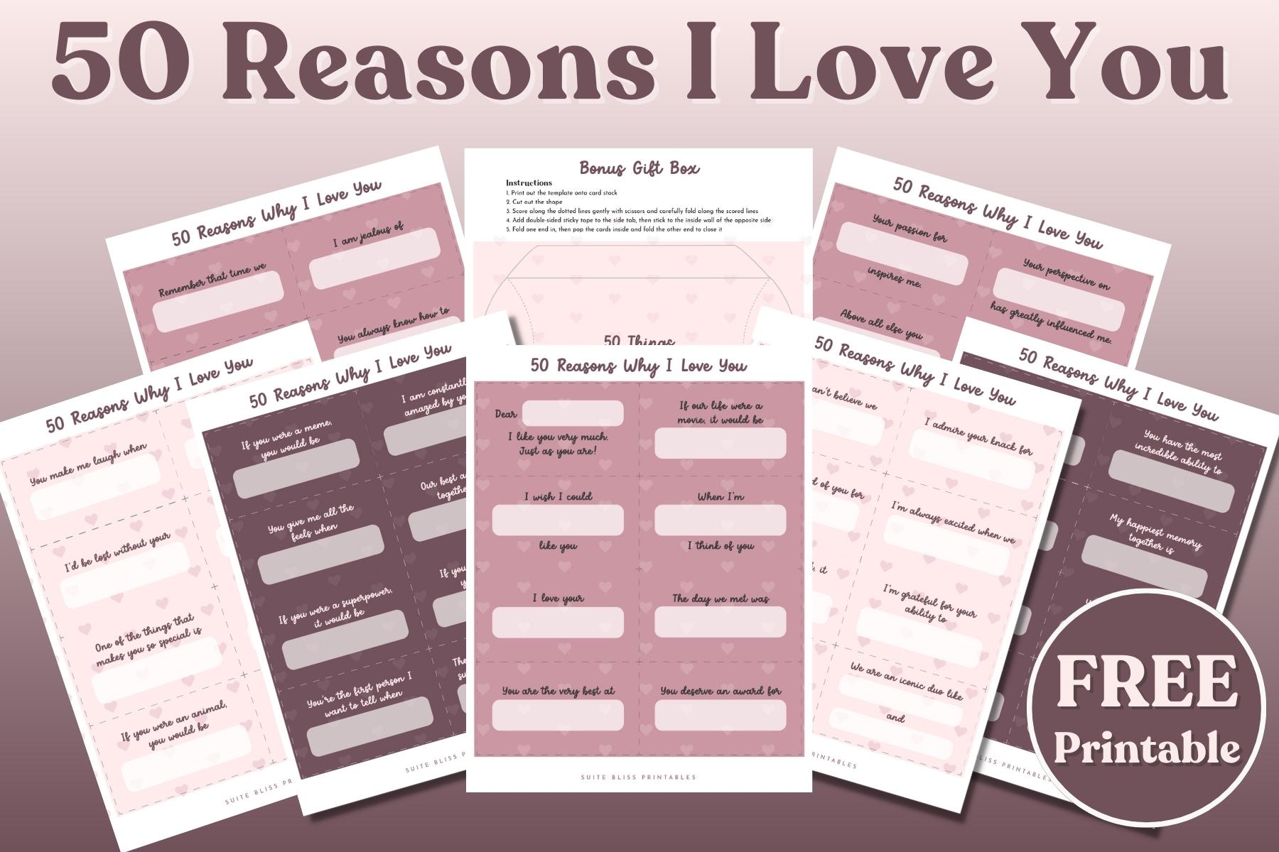 50 Reasons I Love You 3