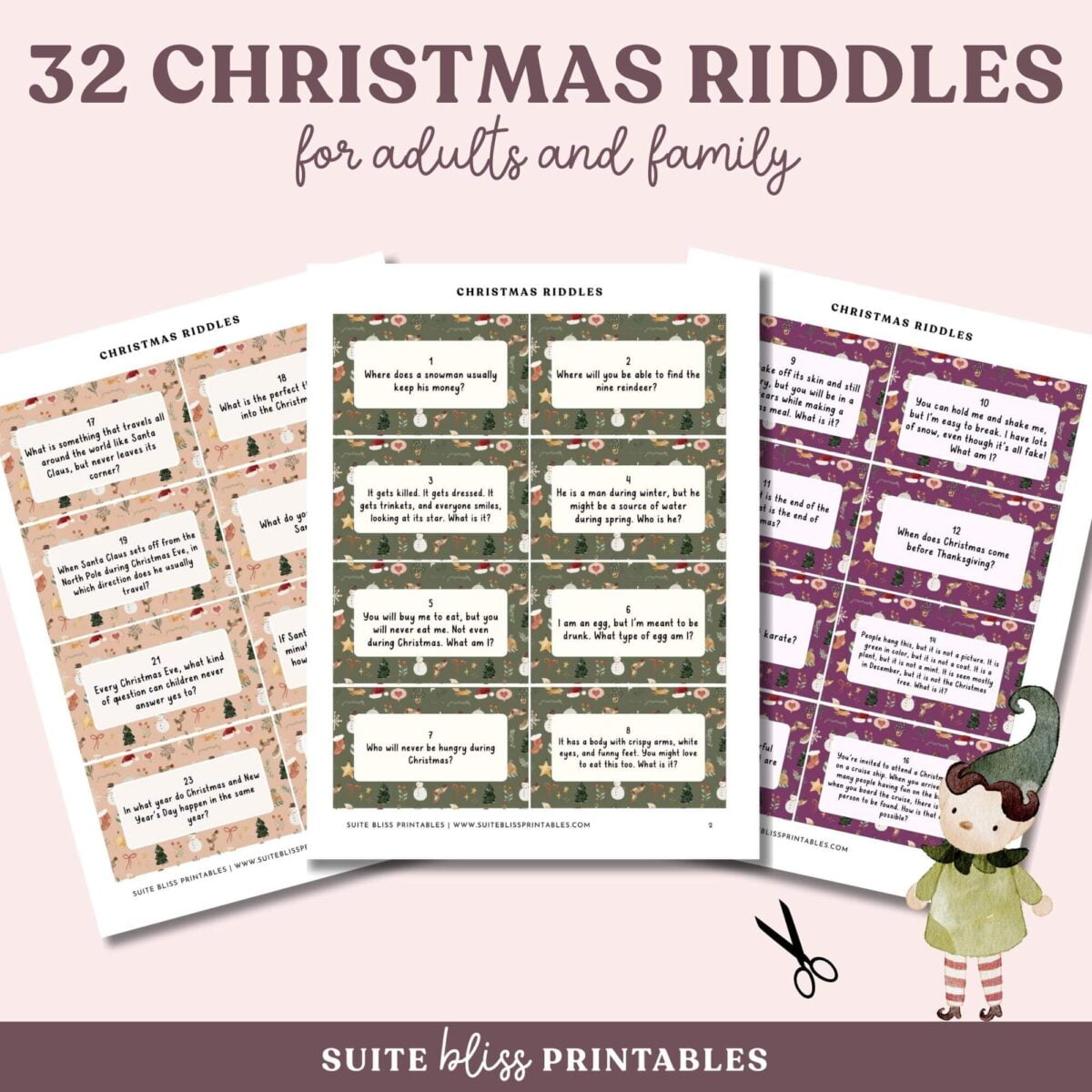 Printable Christmas Riddles with Answers 3