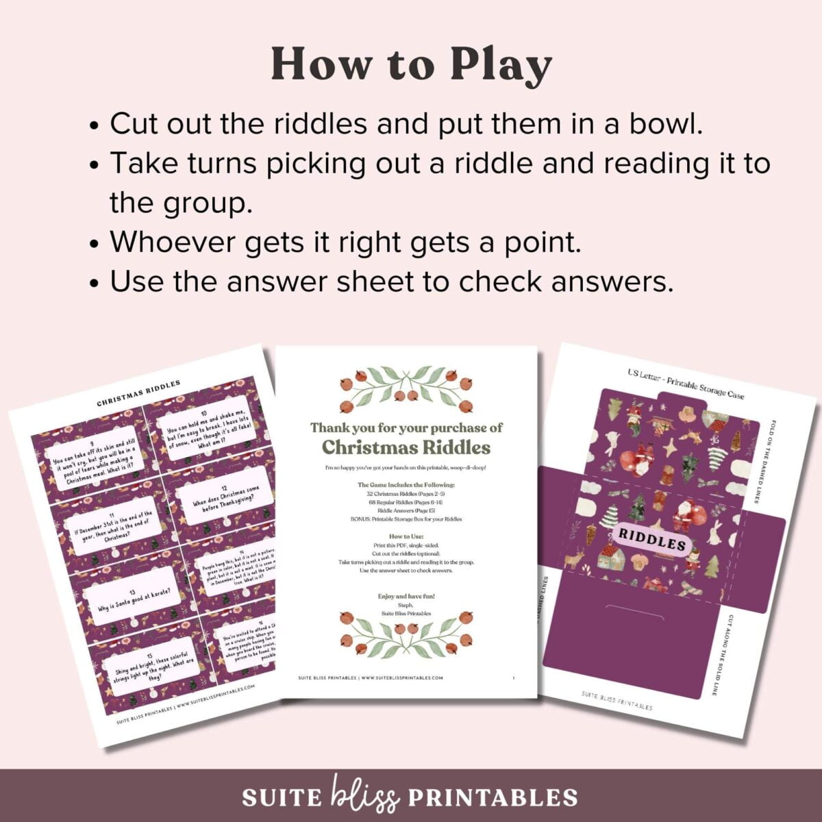 Printable Christmas Riddles with Answers 7